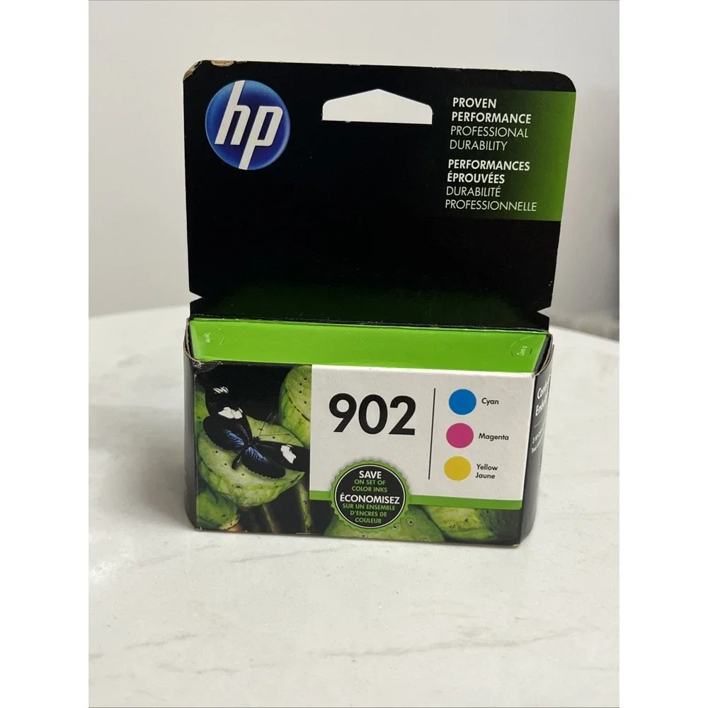 HP 902XL Black 902 Color Combo T0A39AN T6M14AN & T0A38AN - Exp. 2022